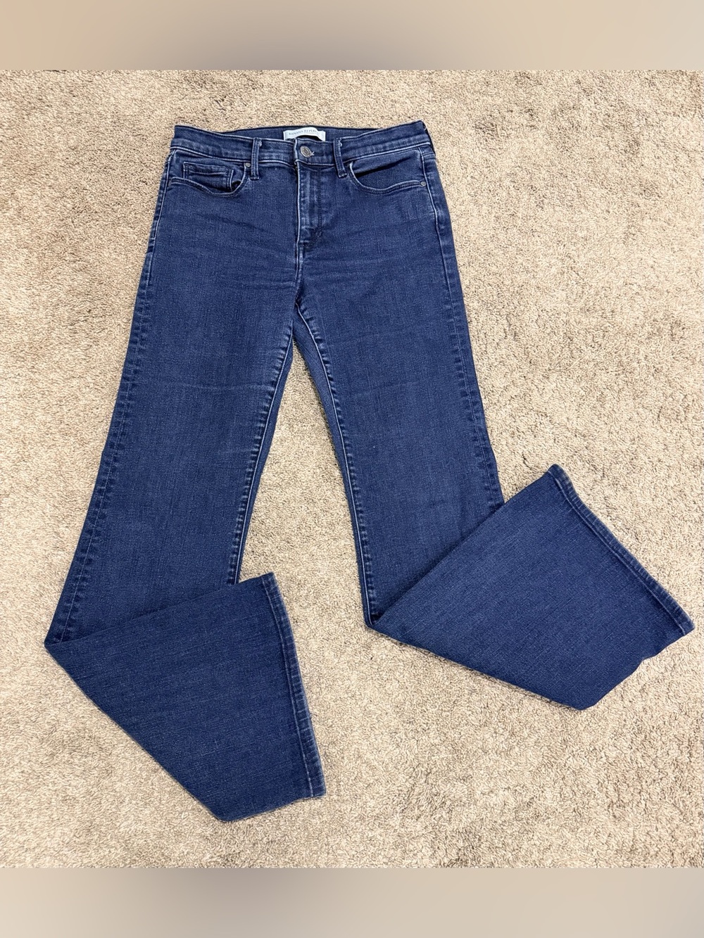 EUC Banana Republic Dark Indigo Flare Jeans Size 27